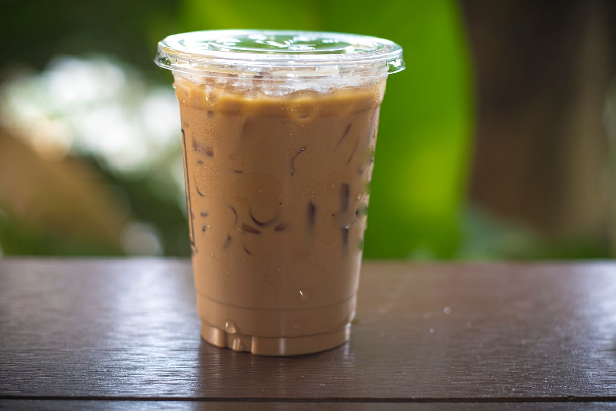 iced latte coffee